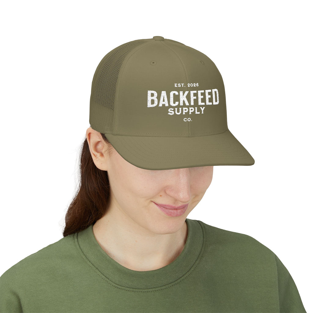 BackFeed Trucker Hat (Embroidery)