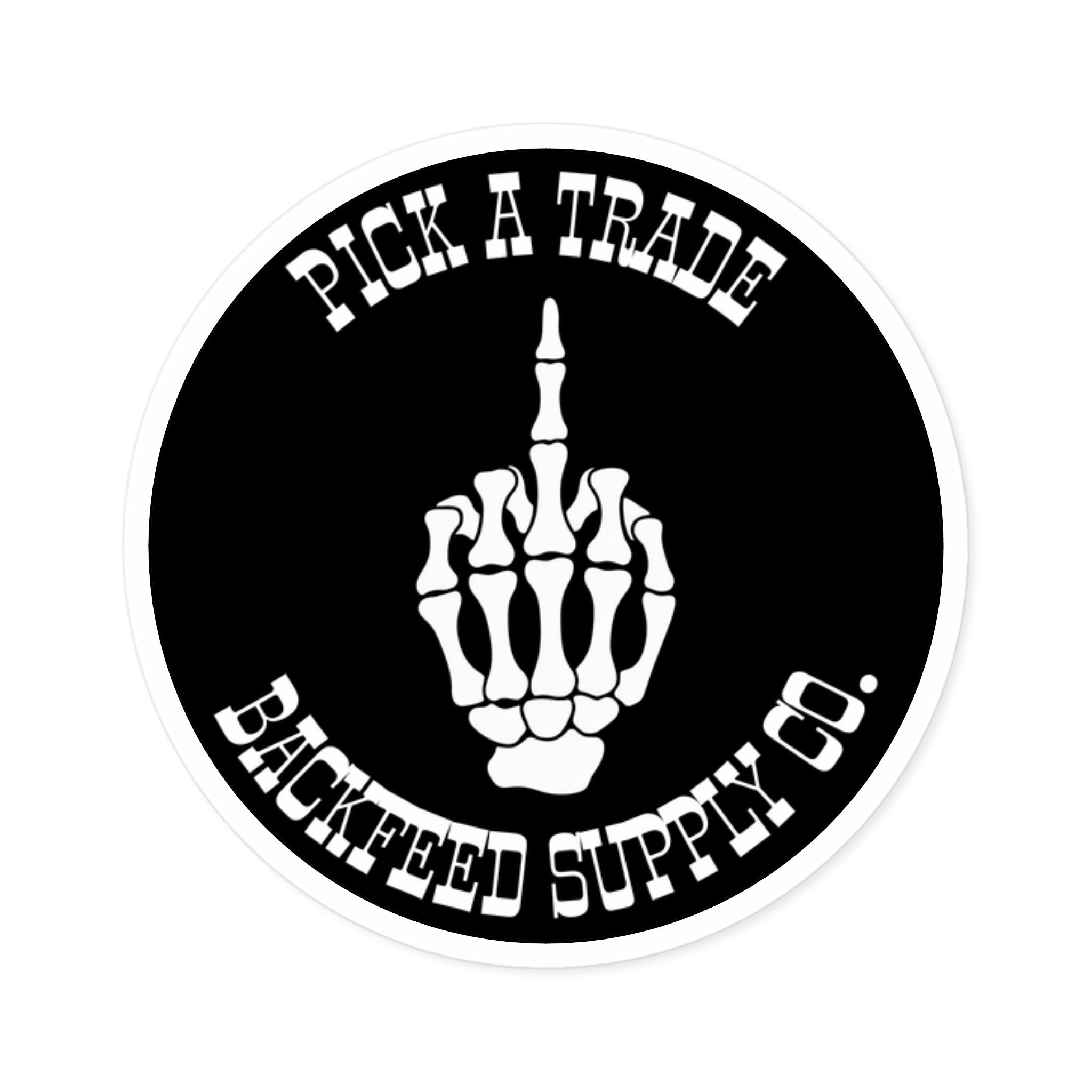 Pick A Trade Sticker