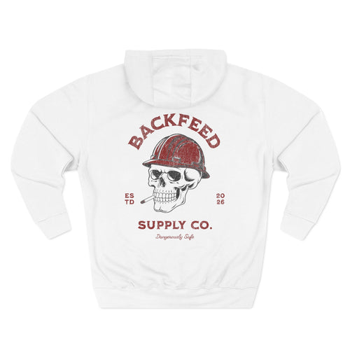 BackFeed Skull Hoodie