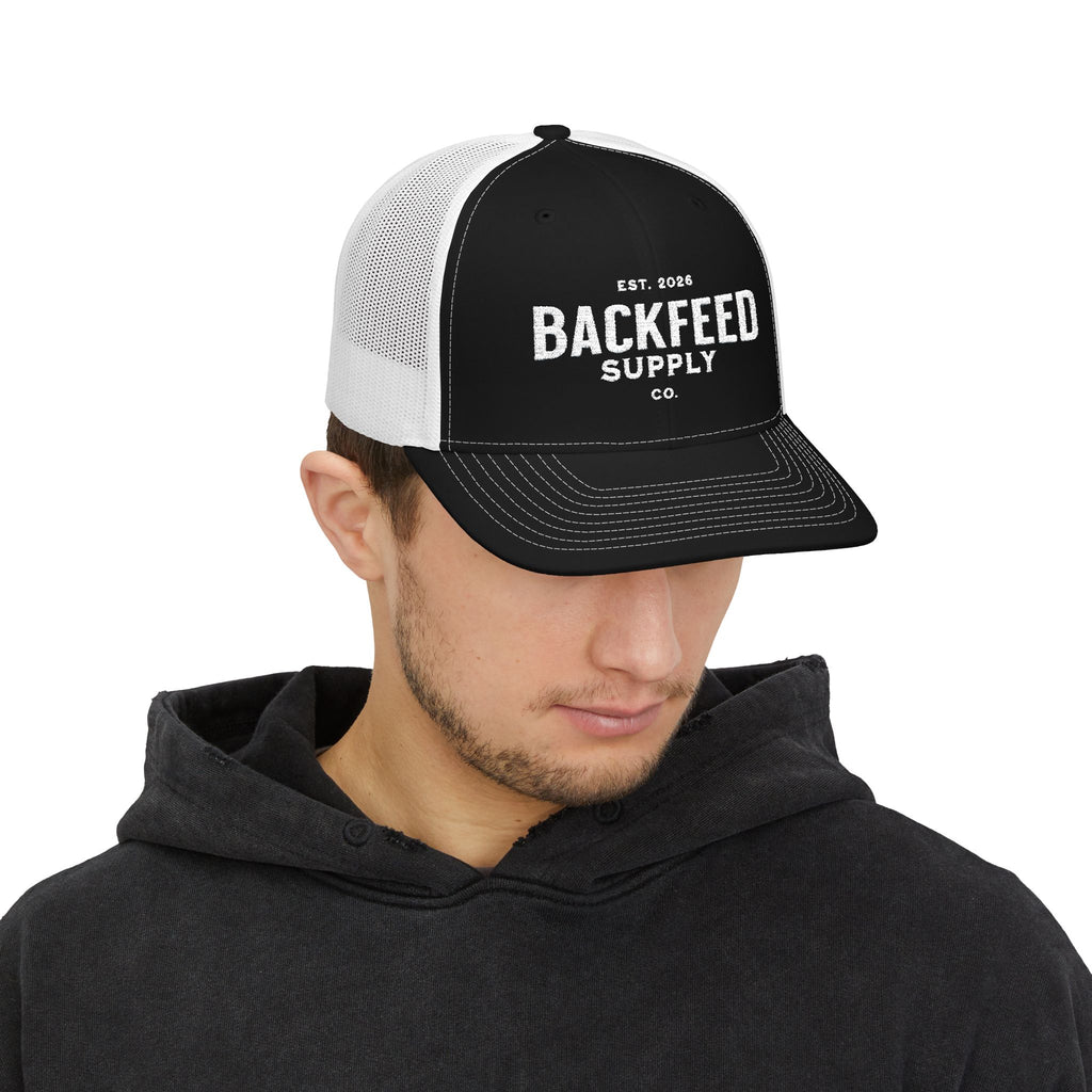 BackFeed Trucker Hat (Embroidery)