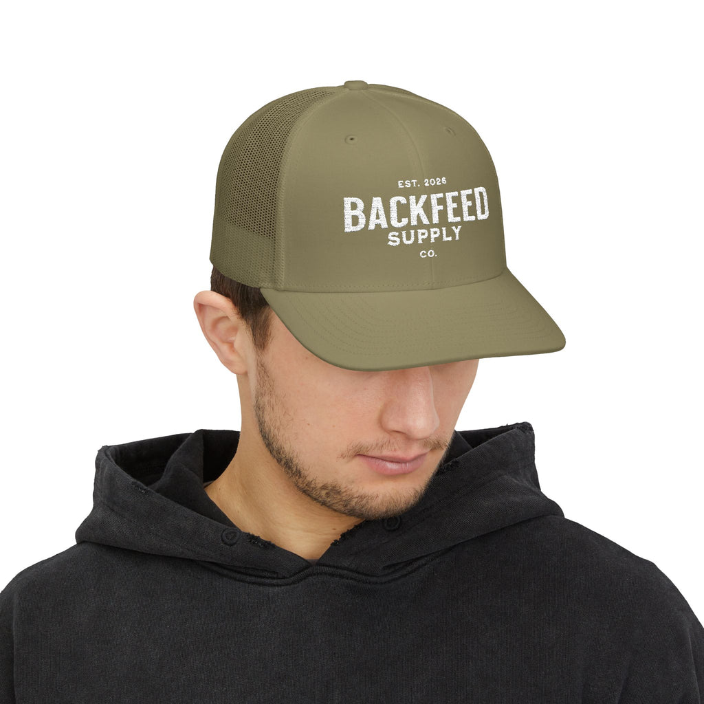 BackFeed Trucker Hat (Embroidery)