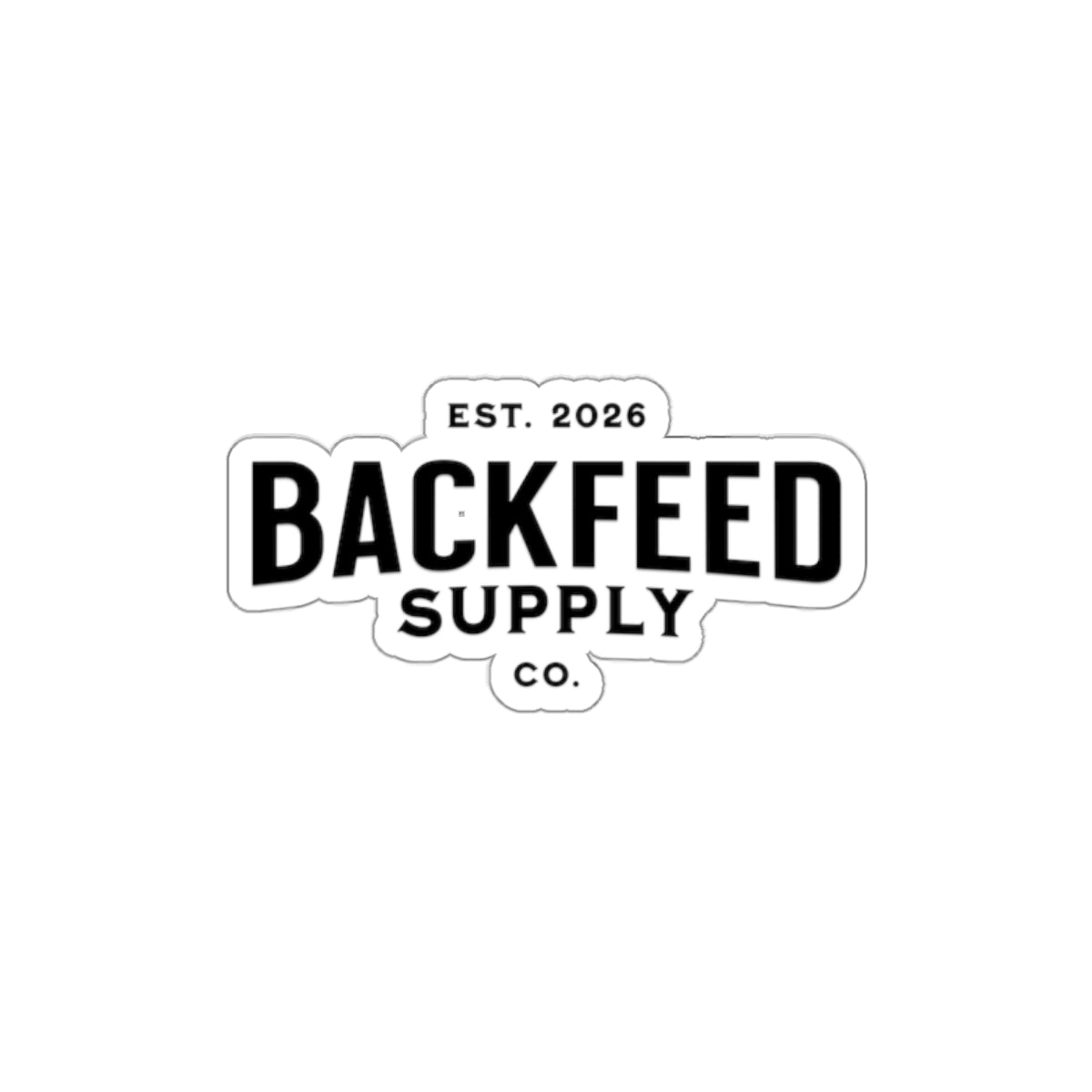 BackFeed Sticker