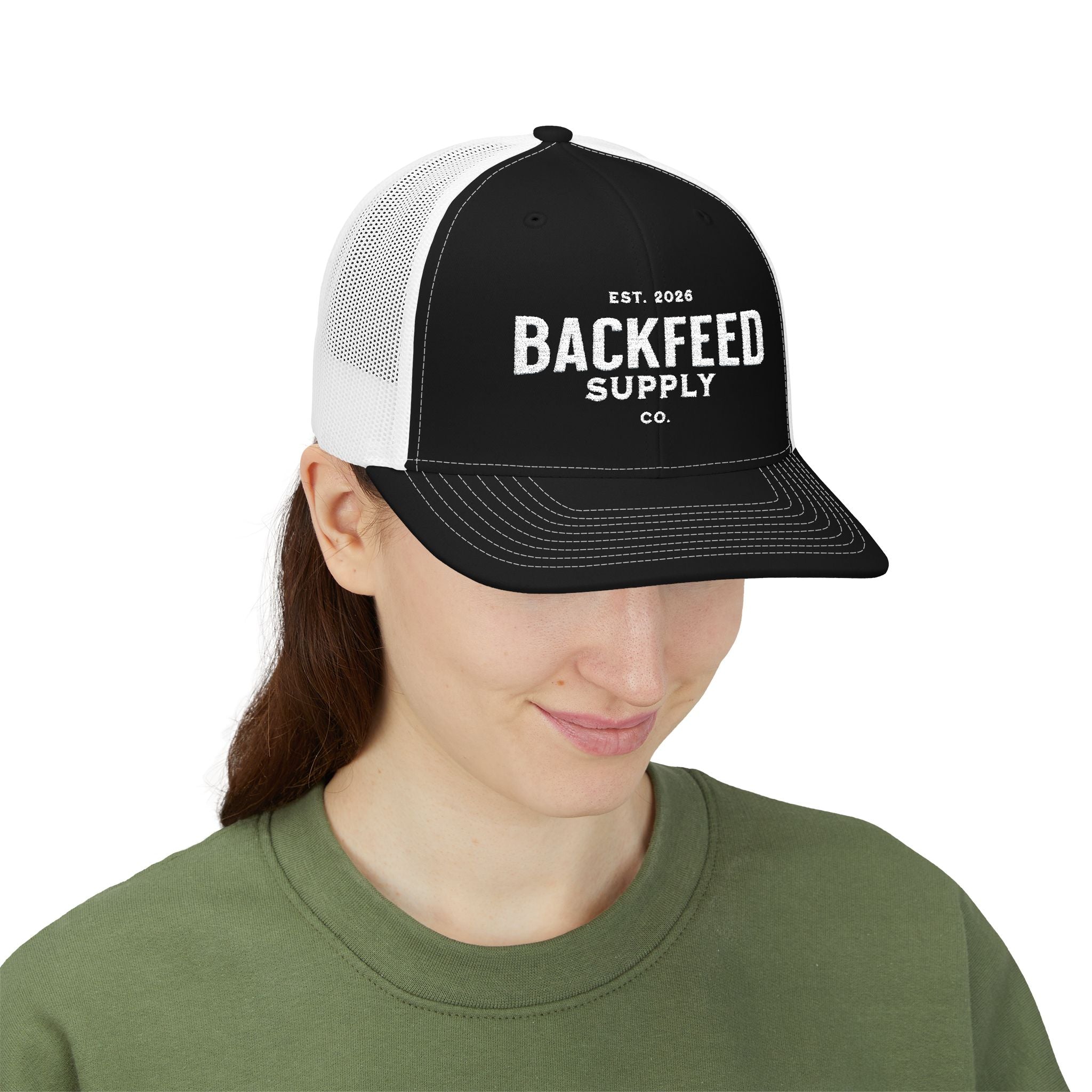 BackFeed Trucker Hat (Embroidery)